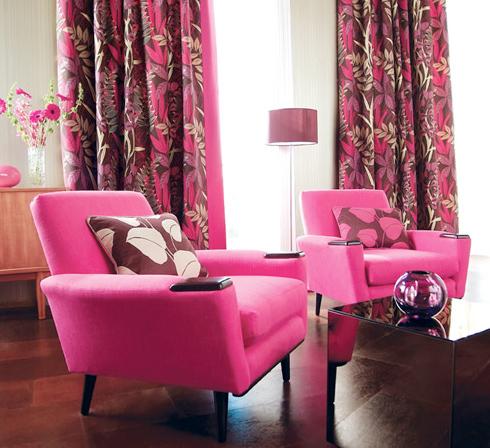 Phong cách phối màu sắc hiện đại cho phòng khách