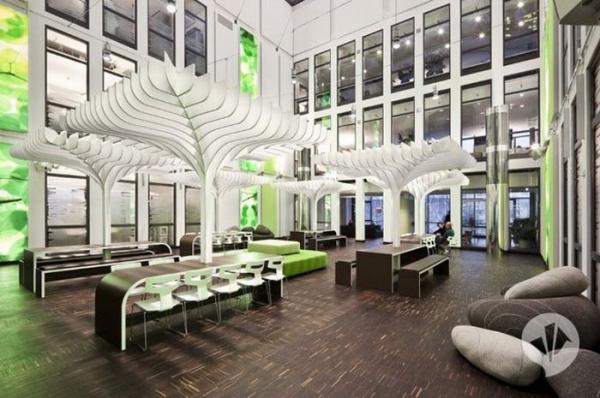 Thiết kế nội thất của văn phòng MTV ở Đức