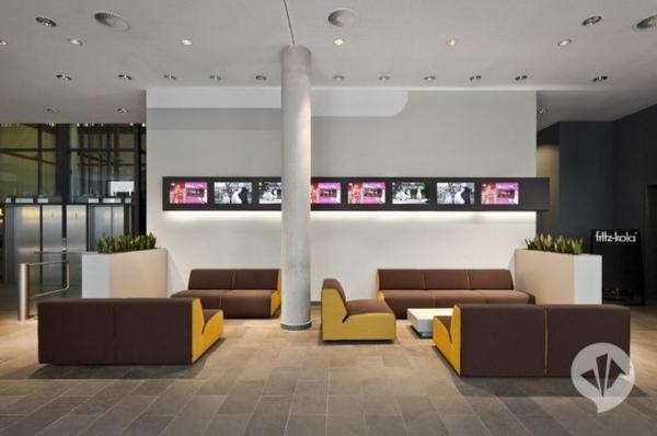 Thiết kế nội thất của văn phòng MTV ở Đức